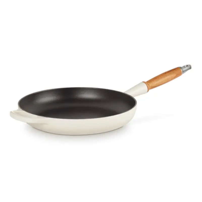 Le Creuset Enameled Cast Iron Skillet – Meringue, 28 Cm (2.6L) 1