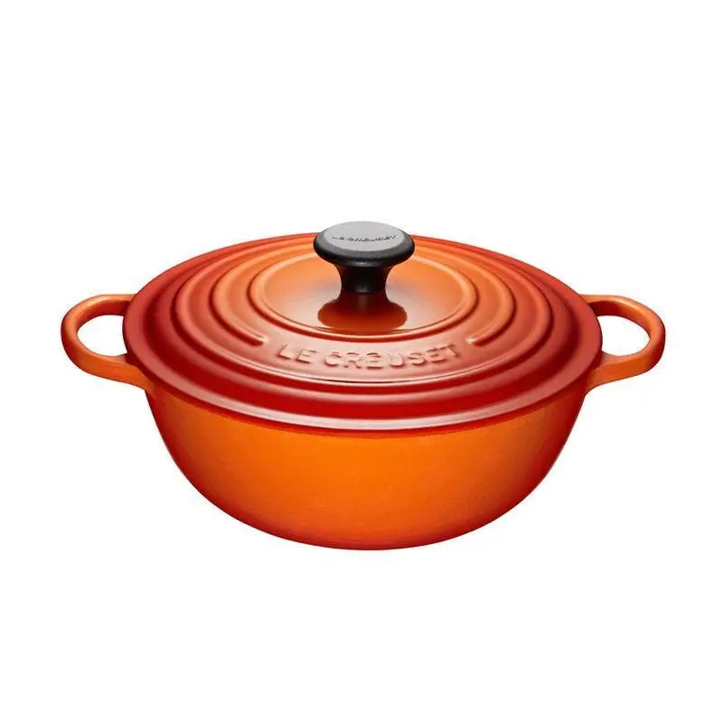 Le Creuset Flame 4.1L French Oven – 26 Cm Cast Iron Dutch Oven 1