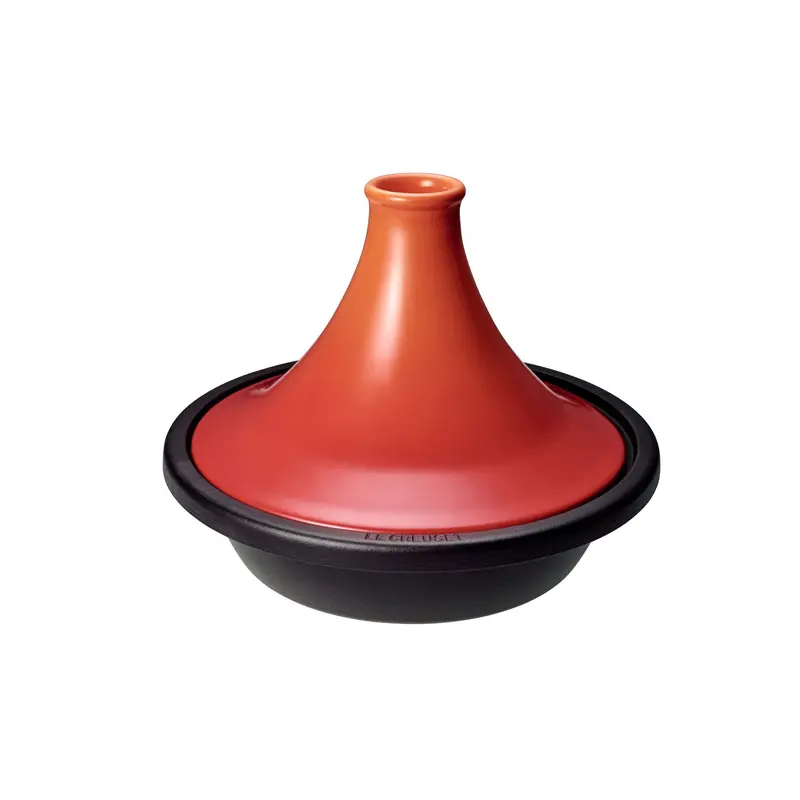 Le Creuset Flame Moroccan Tagine – 28 Cm Enameled Cast Iron Slow-Cooking Pot 1