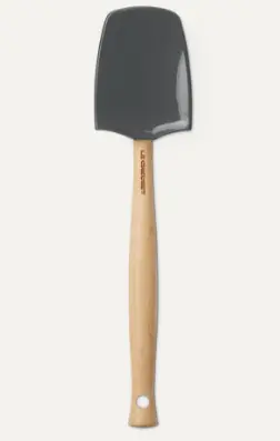 Le Creuset Flint Large Silicone Slotted Spoon & Spatula 1