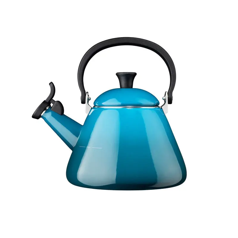 Le Creuset Kone Stainless Steel Kettle – 1.6L In Deep Teal 1
