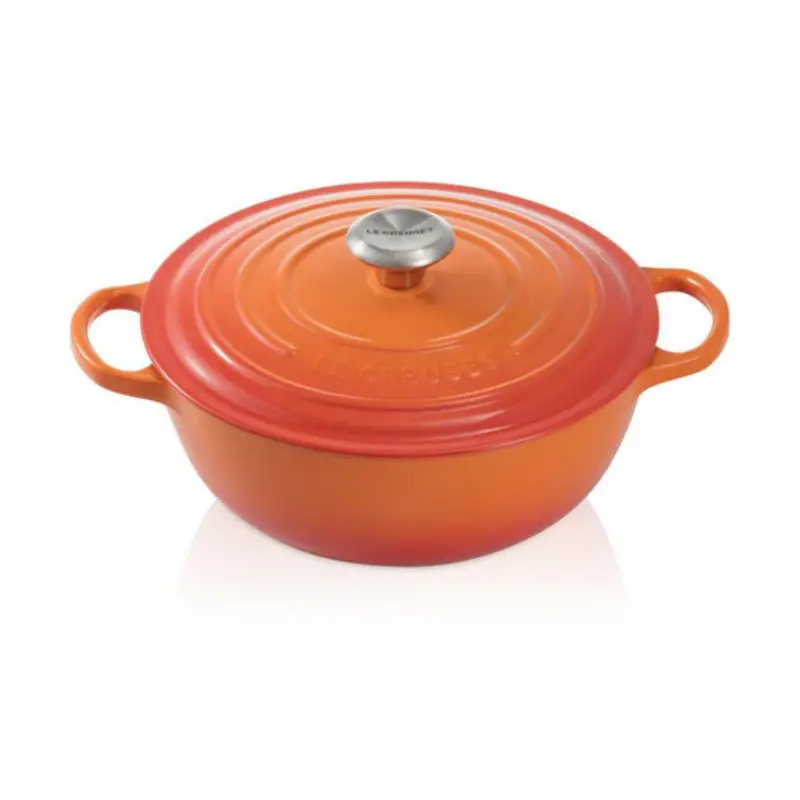 Le Creuset Marmite Dutch Oven – Flame Red, 26 Cm (4.1 L) 1