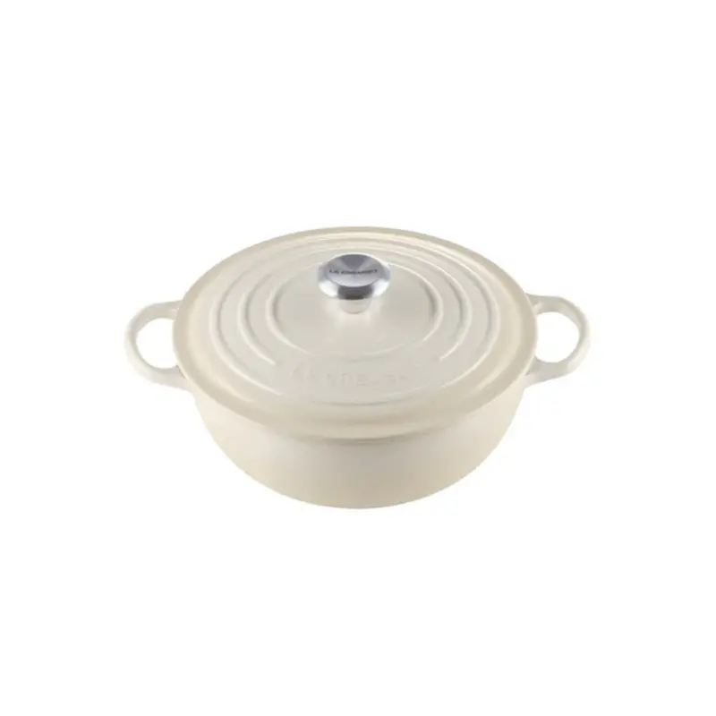 Le Creuset Marmite Dutch Oven – Meringue, 26 Cm (4.1 L) 1