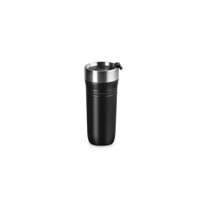 Le Creuset Matte Black Vacuum Insulated Travel Tumbler – 350Ml 1