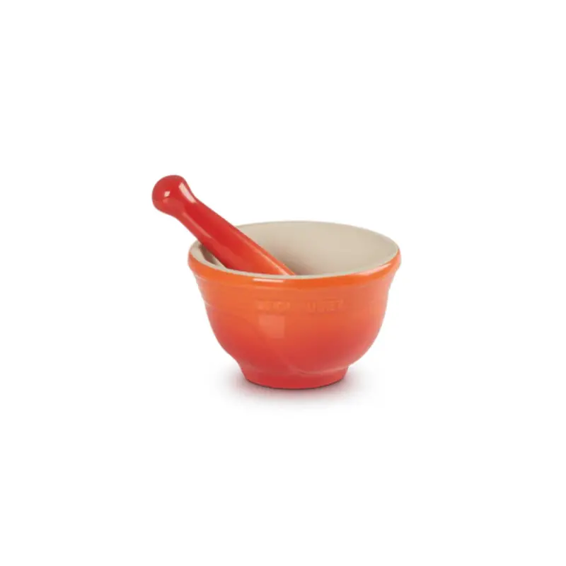 Le Creuset Orange Mortar – 11.5 Cm, 0.3 L, Vibrant Terracotta Stoneware 1