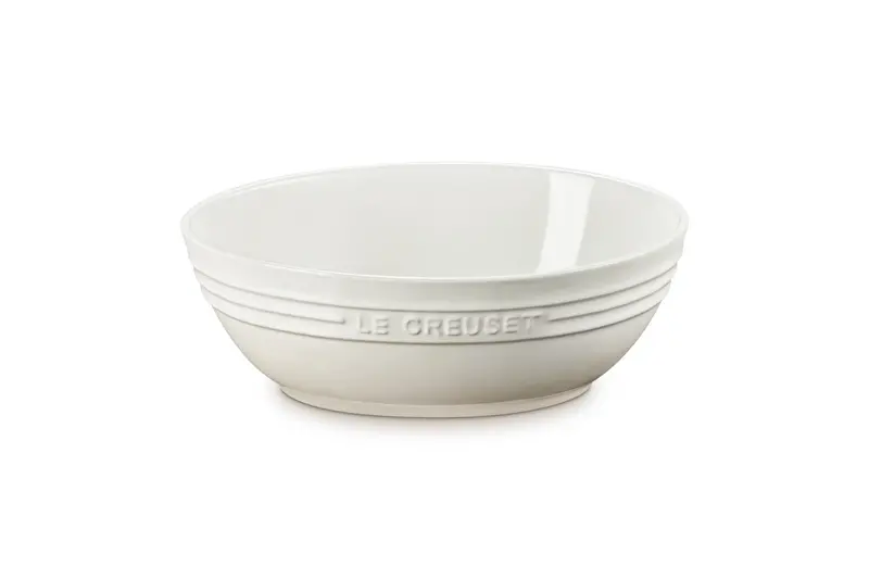 Le Creuset Oval Serving Bowl – Meringue, 29 Cm / 3.2 L, Stoneware 1