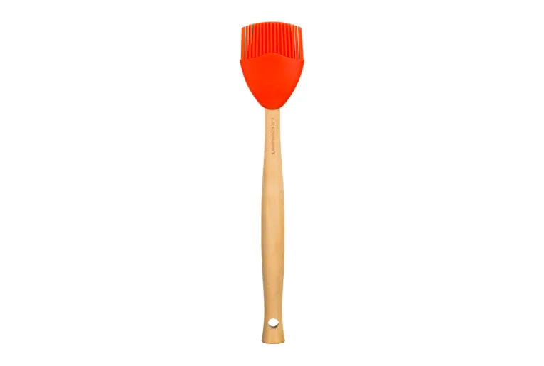 Le Creuset Premium Silicone Pastry Brush – Tangerine Red 1
