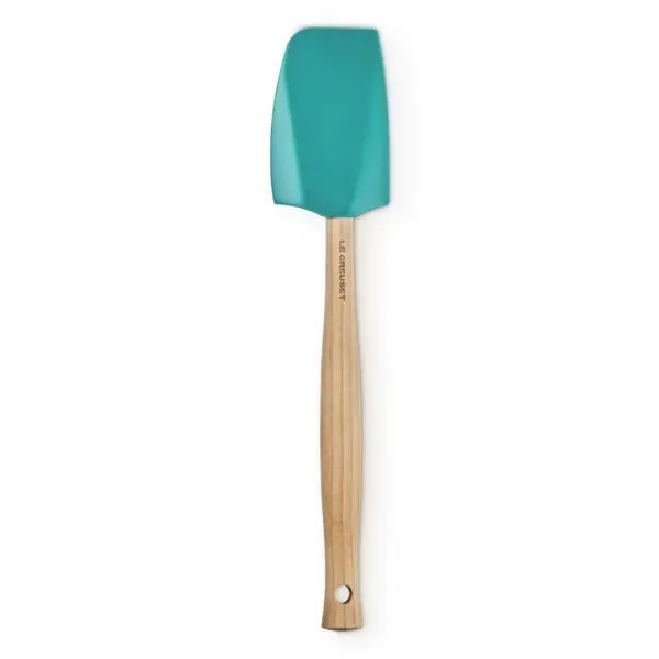 Le Creuset Premium Silicone Spatula – Bleu Riviera, Medium Size 1