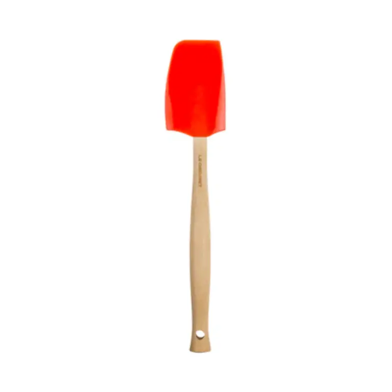 Le Creuset Premium Silicone Spatula – Medium, Tangerine Red 1