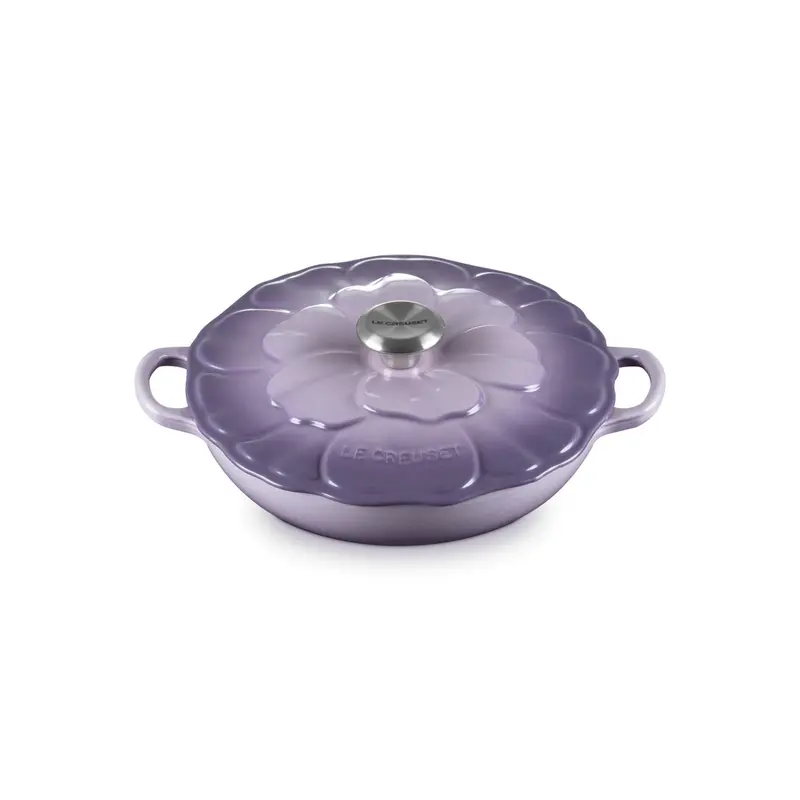 Le Creuset Provence Petal Braiser – 2.2L, 26 Cm, Soft Pastel Finish 1