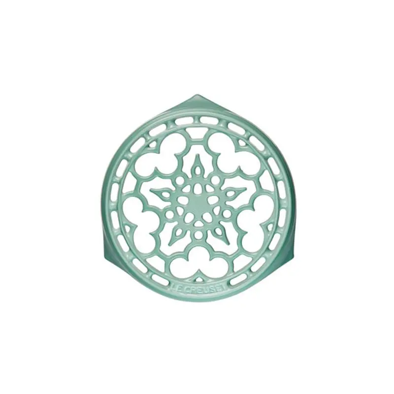 Le Creuset Sage Cast Iron Trivet – 23 Cm Heat-Resistant Stand 1