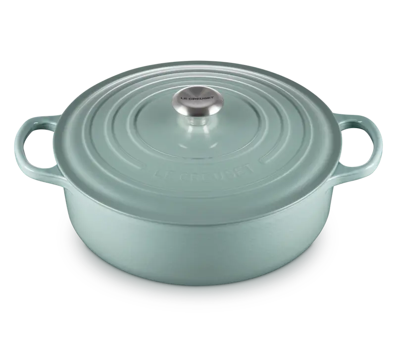Le Creuset Shallow French Oven – 6.2-Liter Enamel-Coated Cast Iron 6