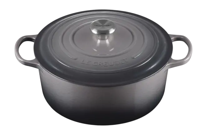 Le Creuset Signature Round Dutch Oven – 28 Cm / 6.7 L – Flint 1