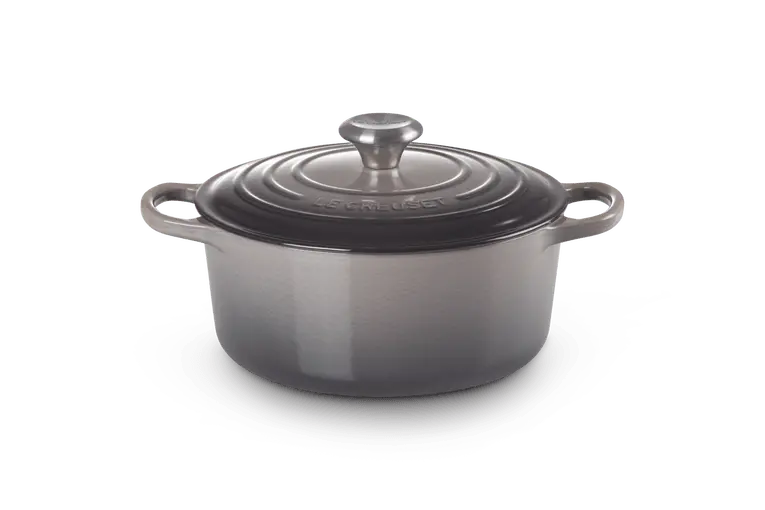 Le Creuset Signature Round Dutch Oven – Flint, 24 Cm / 4.2 L 1