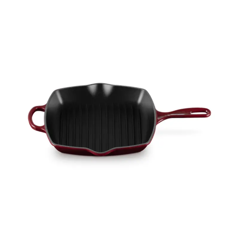 Le Creuset Signature Square Grill Pan In Rhone, 26 Cm 1