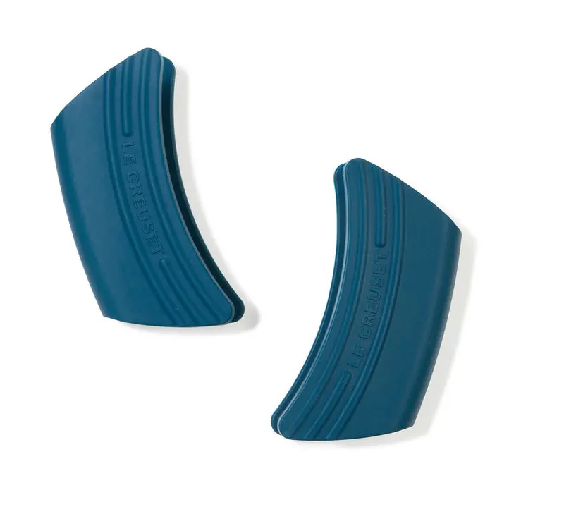 Le Creuset Silicone Pot Holders (Set Of 2) – Deep Teal 1