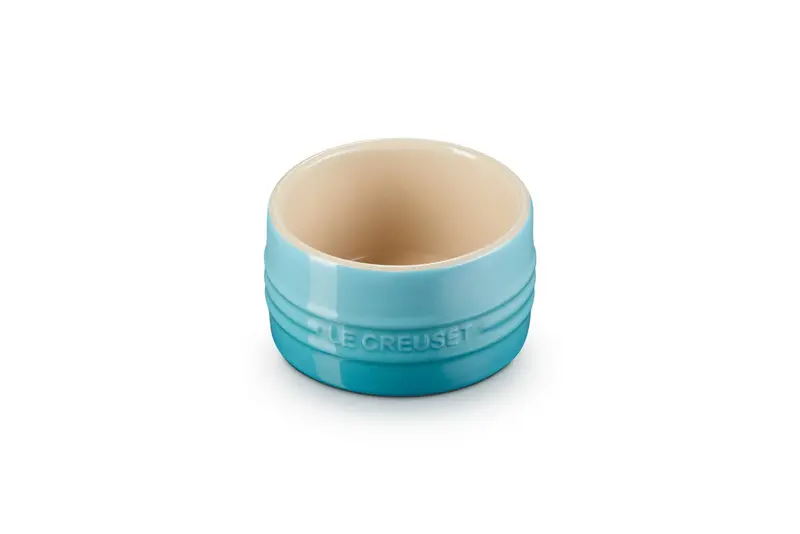 Le Creuset Stackable Serving Bowl In Caribbean Blue – 200Ml Ceramic 1