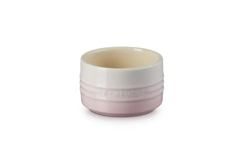 Le Creuset Stackable Serving Bowl In Shell Pink – 200Ml Ceramic 1