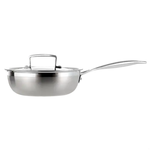 Le Creuset Stainless Steel Chef’S Pan – 20 Cm, Non-Stick Coating 1