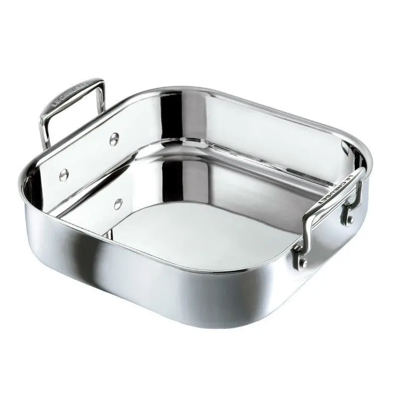 Le Creuset Stainless Steel Griddle – 26 × 26 Cm 1
