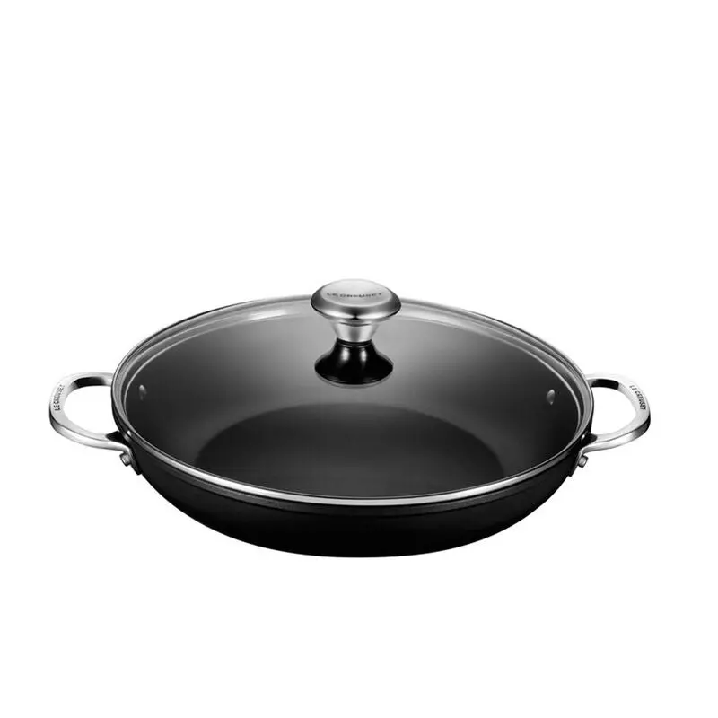 Le Creuset Toughened Nonstick Pro Braiser – 3.6L / 30 Cm Versatile Cooking Pot 1