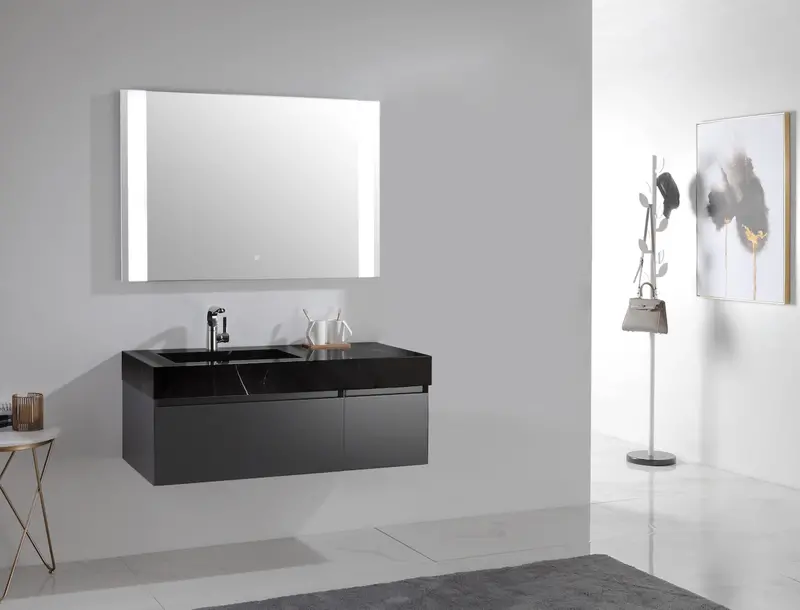 Led-Illuminated Vanity Set – Mirror + Basin Combo 1