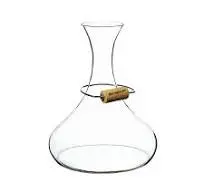 Legnoart Langhe Decanter – 2.5L Crystal & Oak Design 1
