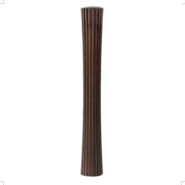 Legnoart Wooden Pepper Or Salt Mill – Pleats Design, Dark Wood, Ø64 × H465 Mm 1
