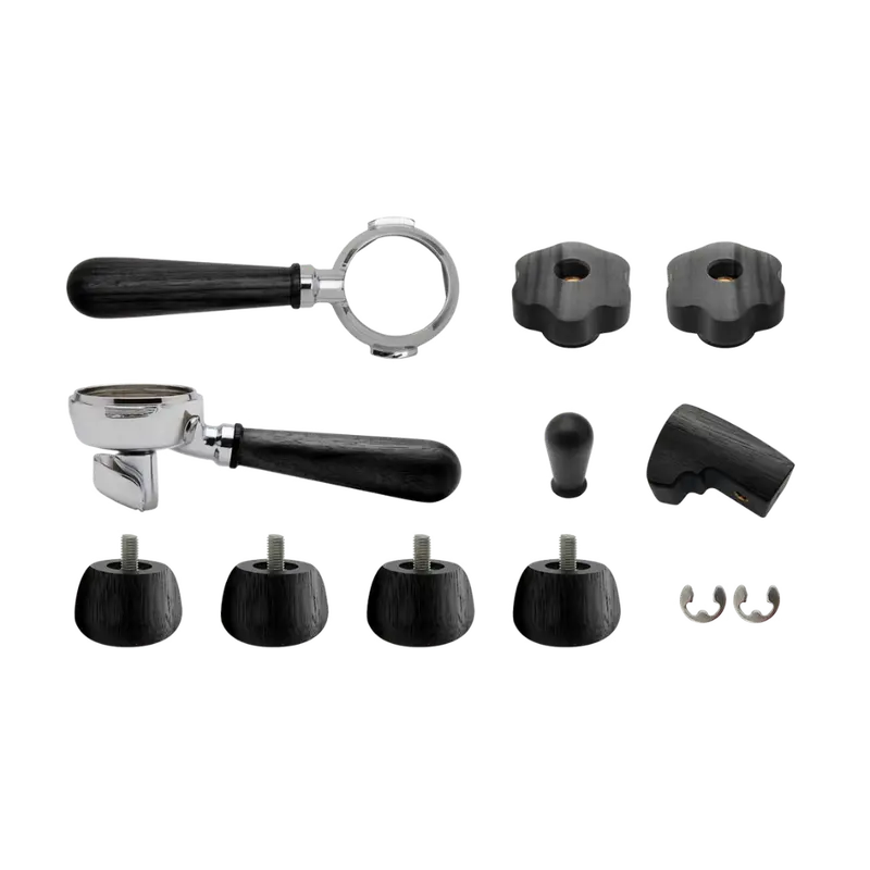 Lelit Bianca Black Wood Accent Upgrade Kit 1