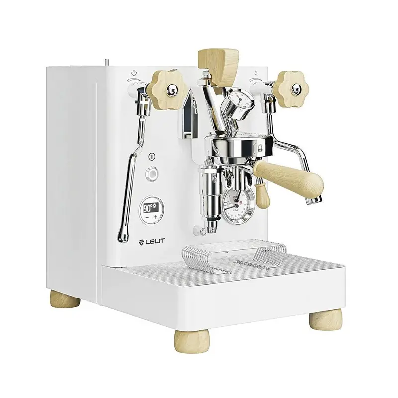 Lelit Bianca Pl162Tcw V3 Dual Boiler Espresso Machine – 2023 White Edition 1
