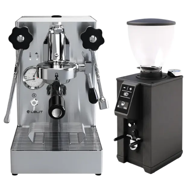 Lelit Mara X V2 Espresso Machine + Macap M4D Leo 55 Grinder Bundle 1