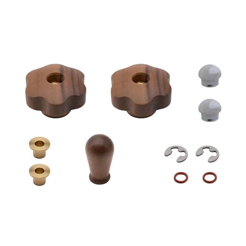 Lelit Walnut Handle Upgrade Kit For Espresso Portafilters 1