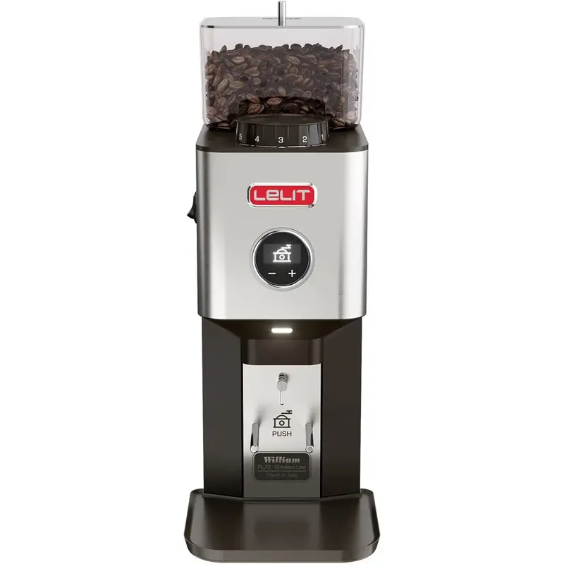 Lelit William Pl72-120 Espresso Grinder – Precision Conical Burr Mill 1