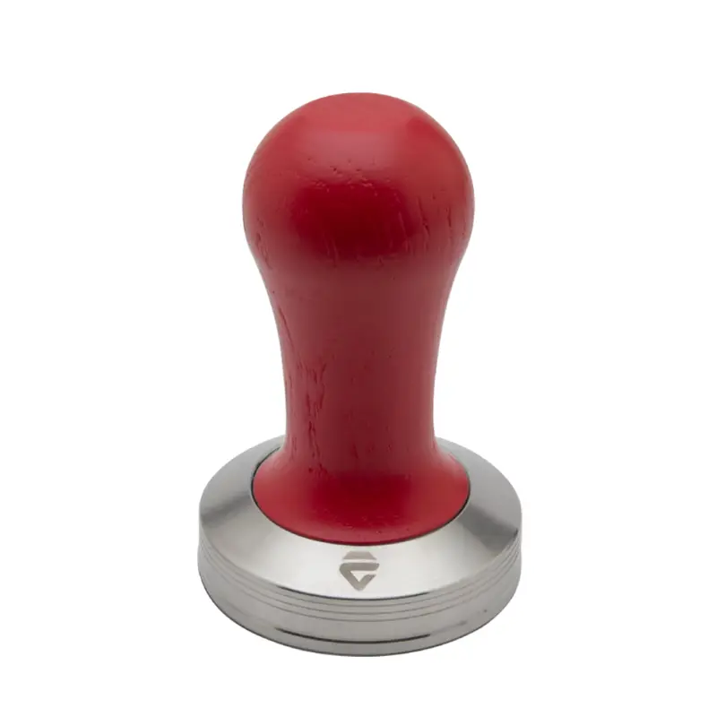 Lelit58 Red Hardwood Espresso Tamper 1
