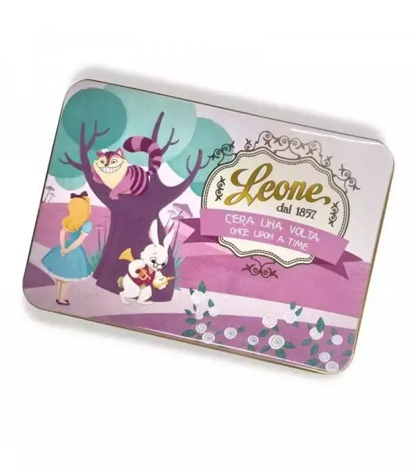 Leone Alice In Wonderland Candy Gift Box – Themed Collectible Tin 1