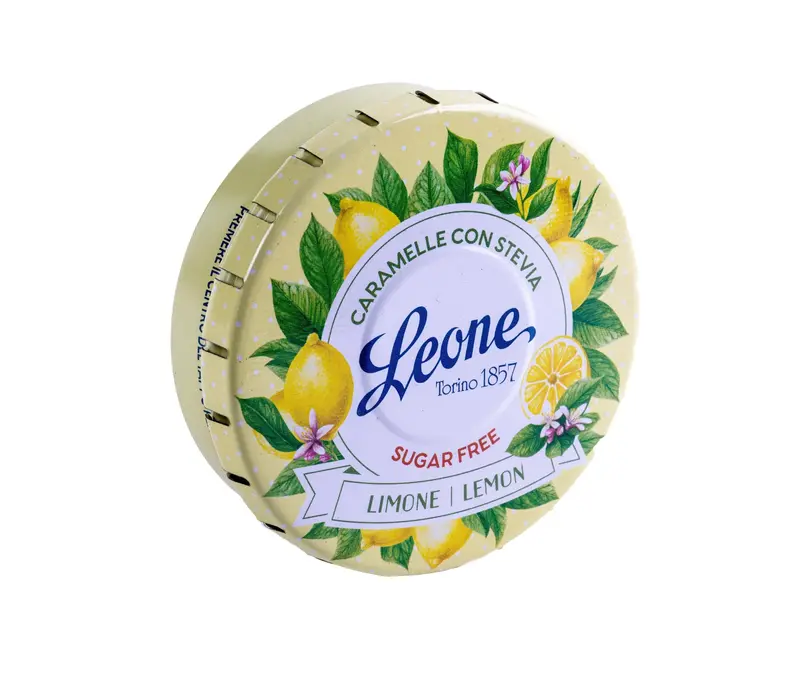 Leone Mini Stevia Lemon Candies – Zesty Citrus Lozenges 1