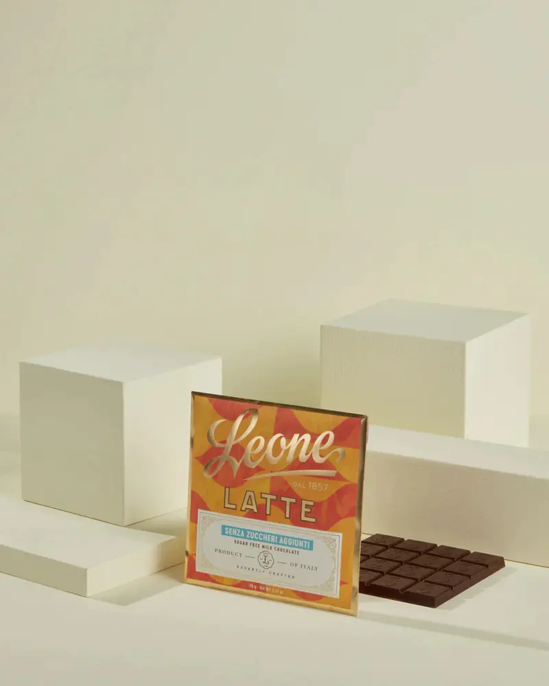 Leone Sugar-Free Milk Chocolate Bar – 70G Creamy Alternative 1