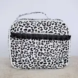 Leopard-Print Ruffle Lunch Tote 1