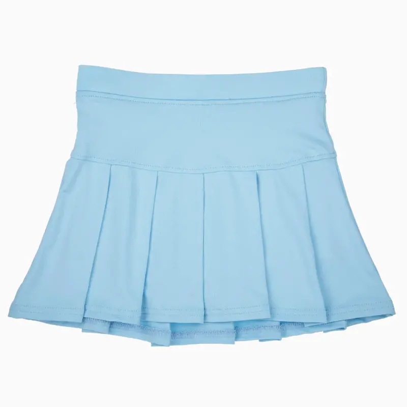 Light Blue Tennis Skort For Girls 1