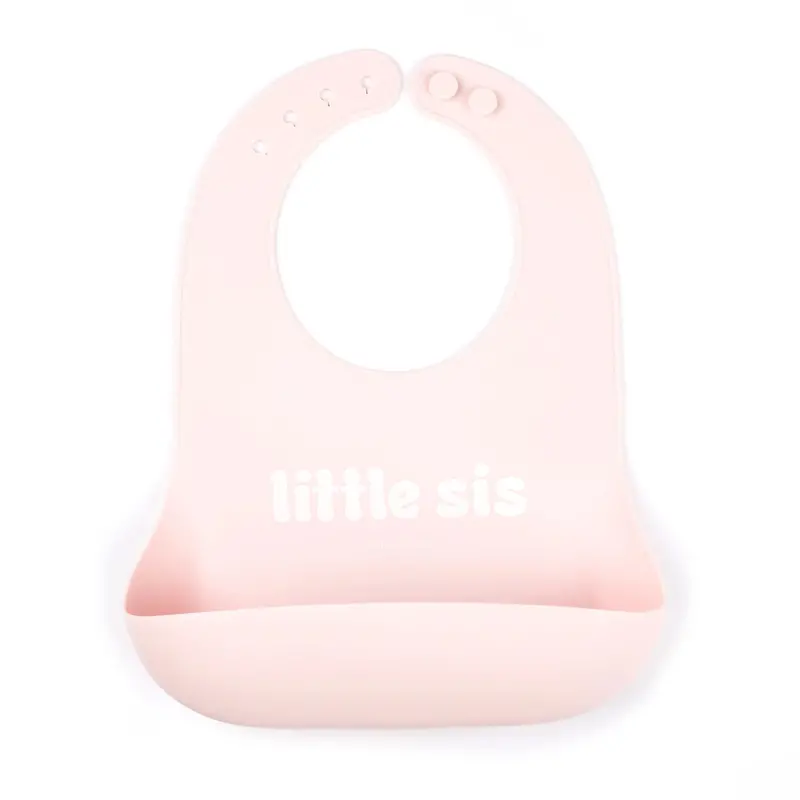 Little Sis Silicone Bib – Adjustable & Easy-Clean 1