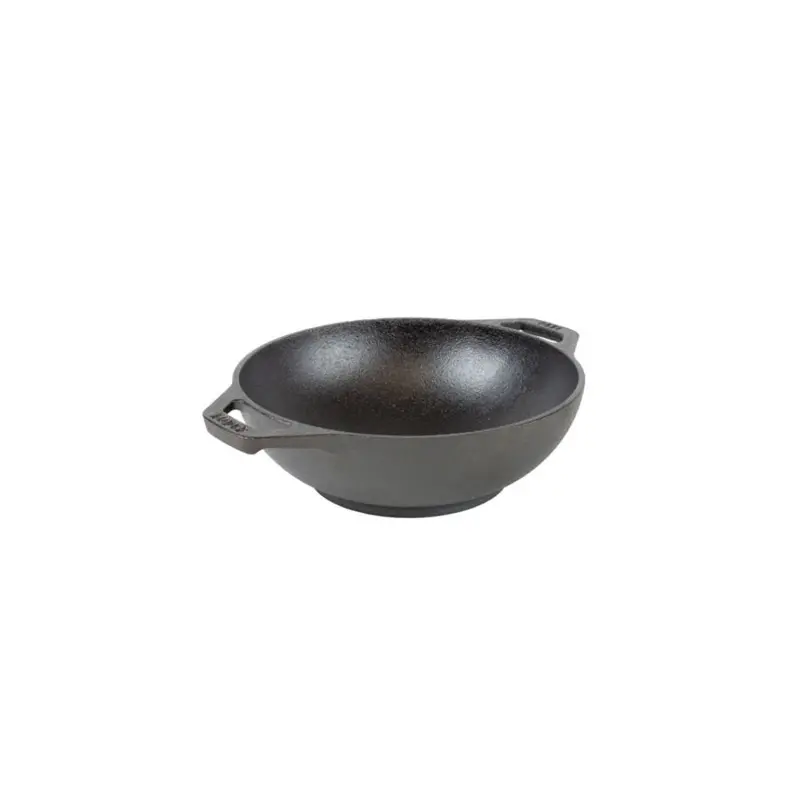Lodge 6.25-Inch Mini Cast Iron Wok 1