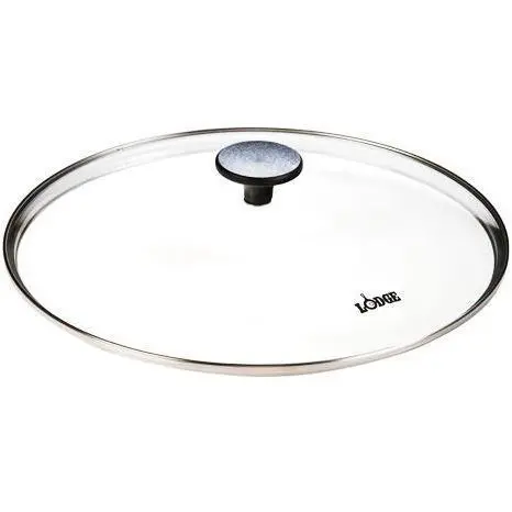 Lodge 8-Inch Tempered Glass Lid – Heat-Resistant Cover For Skillets And Saucepans 1