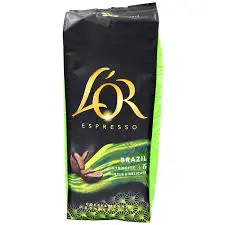 L'Or Brazil Whole Bean Coffee – 1 Kg Bag 1