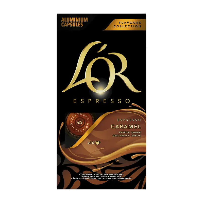 L’Or Caramel Espresso Capsules For Nespresso – 10-Pack 1