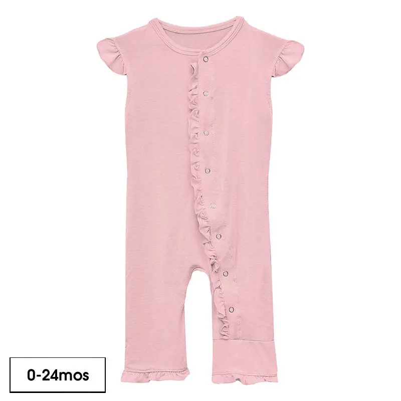 Lotus Ruffle Tank Romper 1