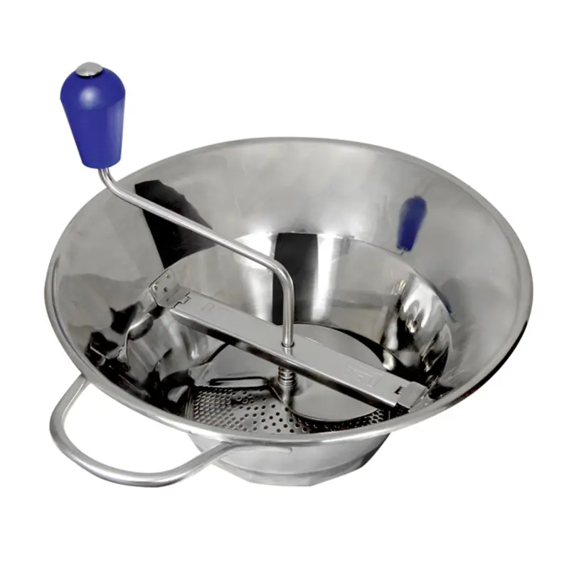 Louis Tellier Stainless Steel Food Mill – 30 Cm (12") French-Made, 5-Quart Capacity 1