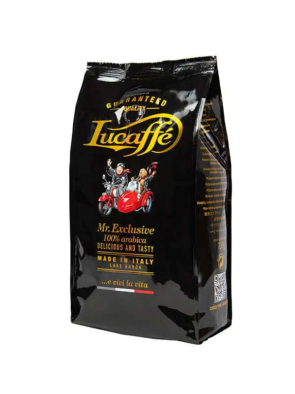 Lucaffé Mr. Exclusive 100% Arabica Beans – 700G 1