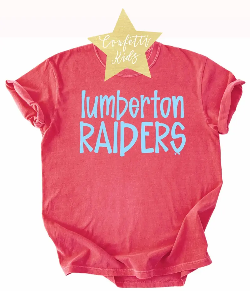 Lumberton Raiders Spirit T-Shirt – Style F 1