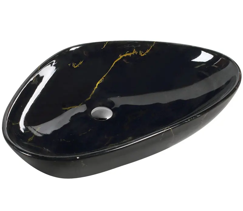 Luxury Marble-Impression Ceramic Sink 1