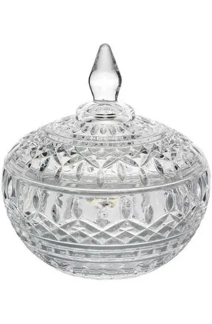 Lys Lead-Crystal Decorative Vase – Elegant Potiche Design 1